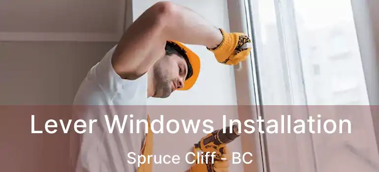  Lever Windows Installation Spruce Cliff - BC