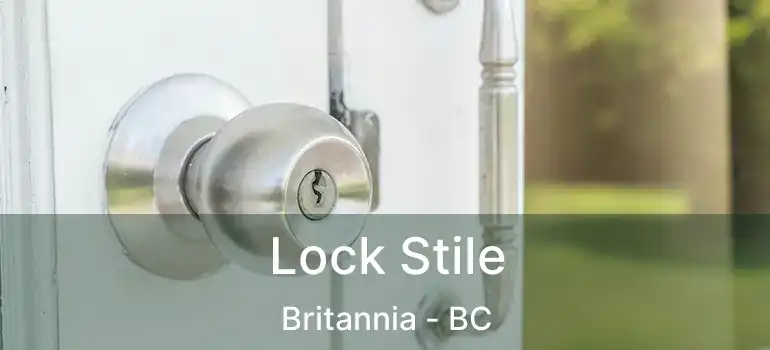  Lock Stile Britannia - BC