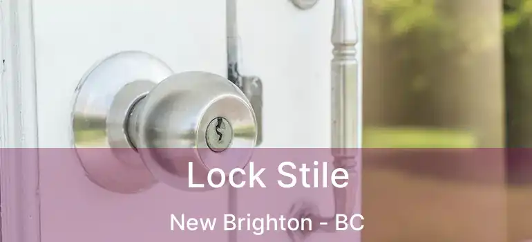  Lock Stile New Brighton - BC