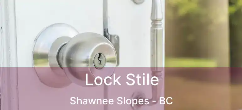  Lock Stile Shawnee Slopes - BC