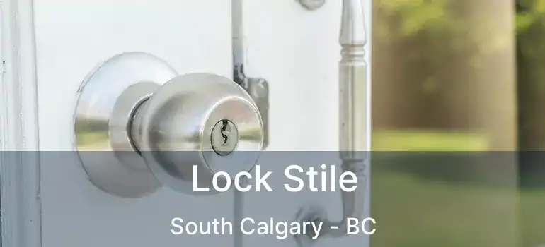  Lock Stile South Calgary - BC