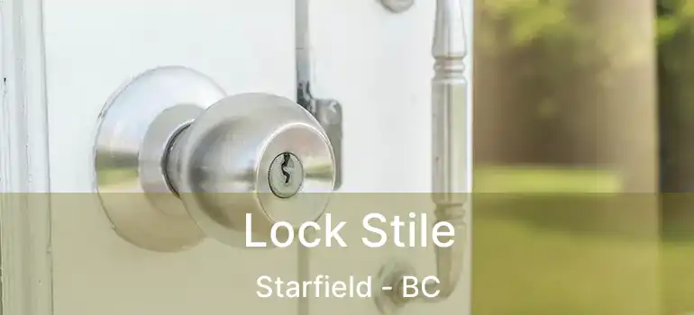  Lock Stile Starfield - BC