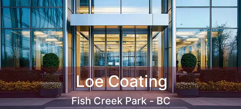  Loe Coating Fish Creek Park - BC