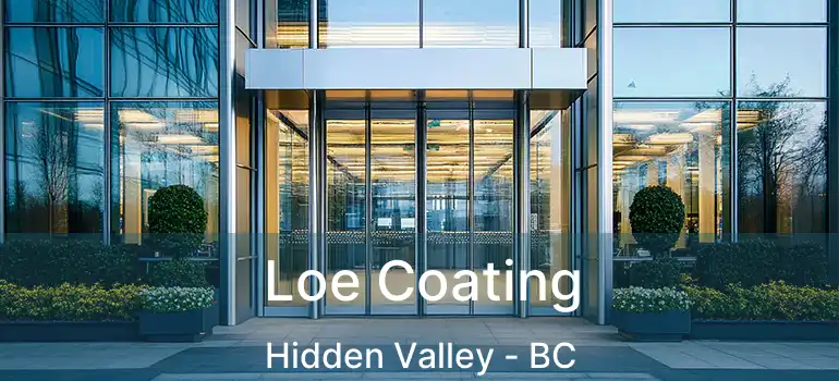  Loe Coating Hidden Valley - BC