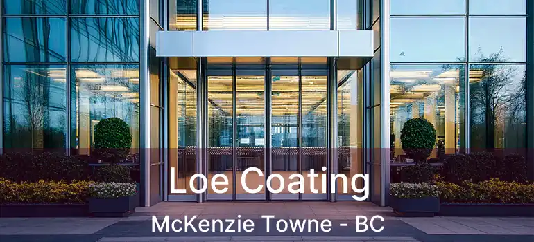 Loe Coating McKenzie Towne - BC