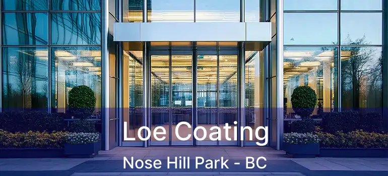  Loe Coating Nose Hill Park - BC