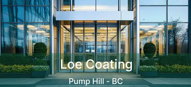  Loe Coating Pump Hill - BC