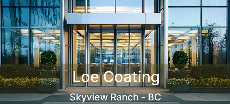 Loe Coating Skyview Ranch - BC