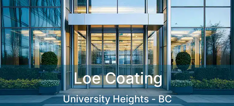  Loe Coating University Heights - BC