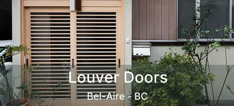  Louver Doors Bel-Aire - BC
