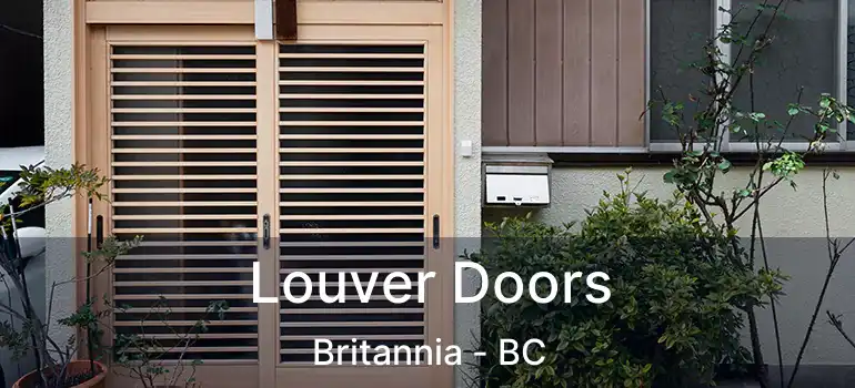  Louver Doors Britannia - BC