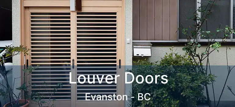  Louver Doors Evanston - BC