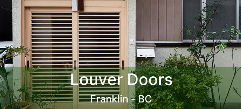  Louver Doors Franklin - BC