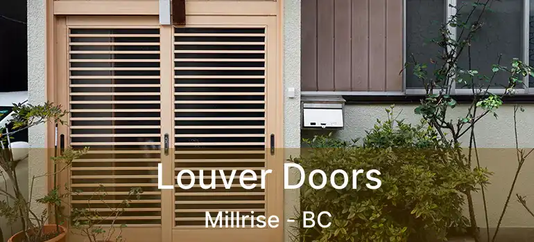  Louver Doors Millrise - BC