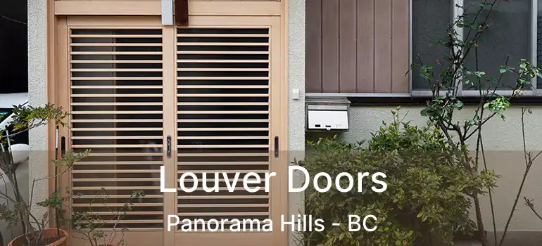  Louver Doors Panorama Hills - BC