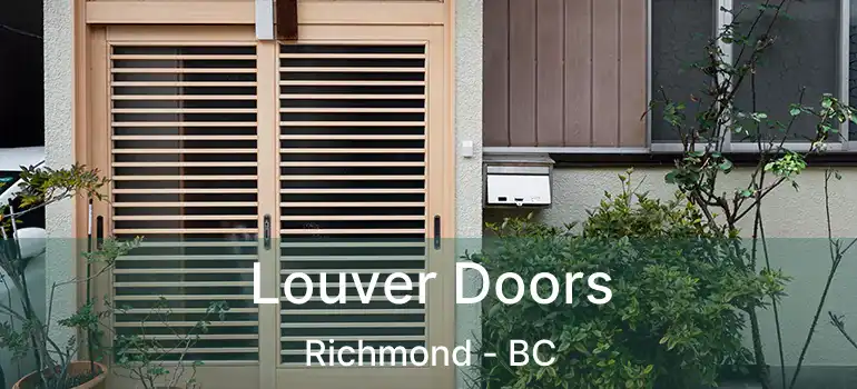  Louver Doors Richmond - BC