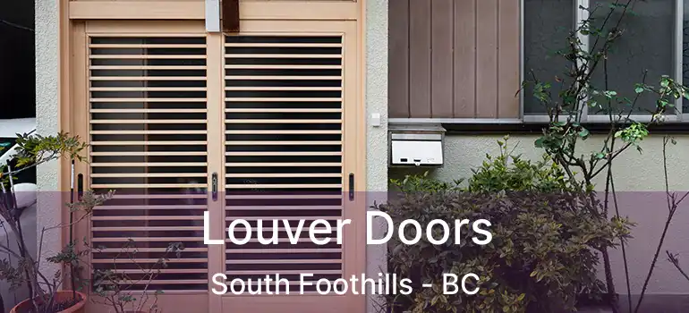  Louver Doors South Foothills - BC