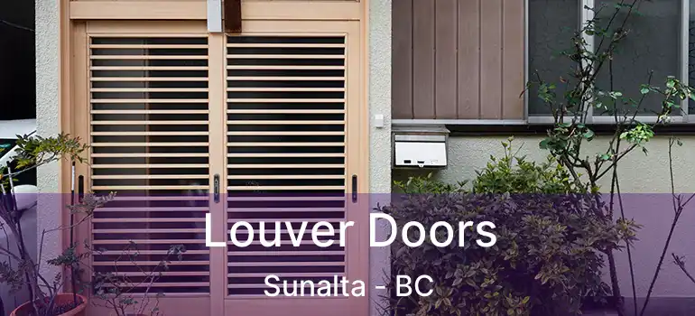 Louver Doors Sunalta - BC