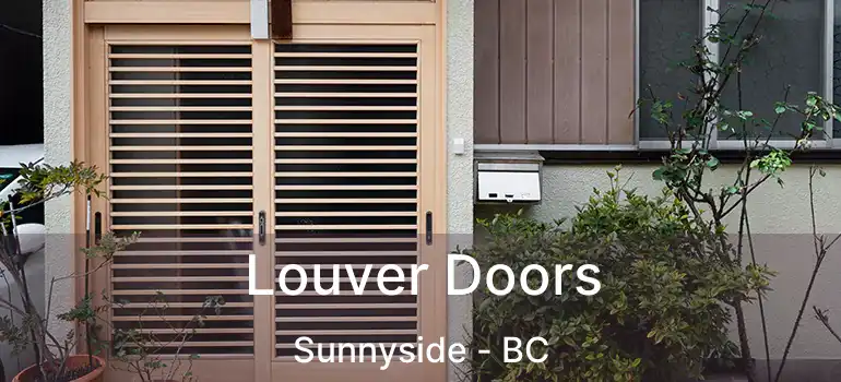  Louver Doors Sunnyside - BC