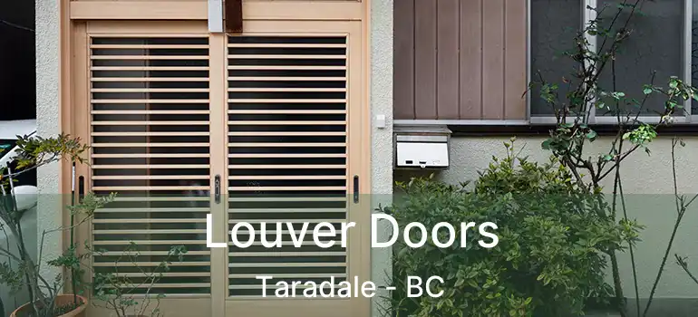  Louver Doors Taradale - BC