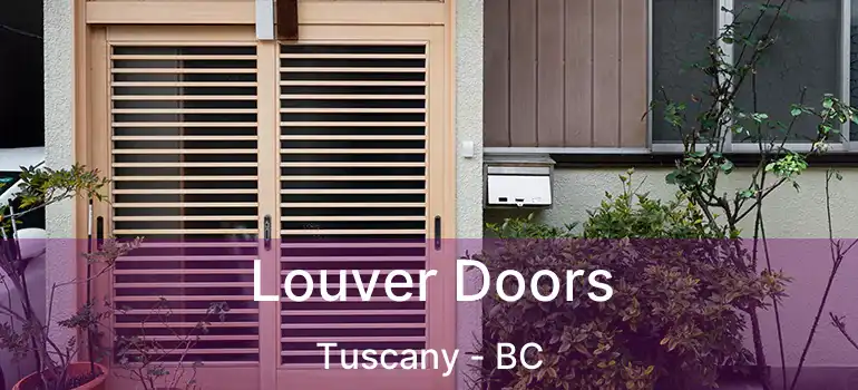  Louver Doors Tuscany - BC