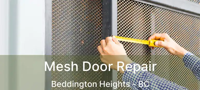  Mesh Door Repair Beddington Heights - BC