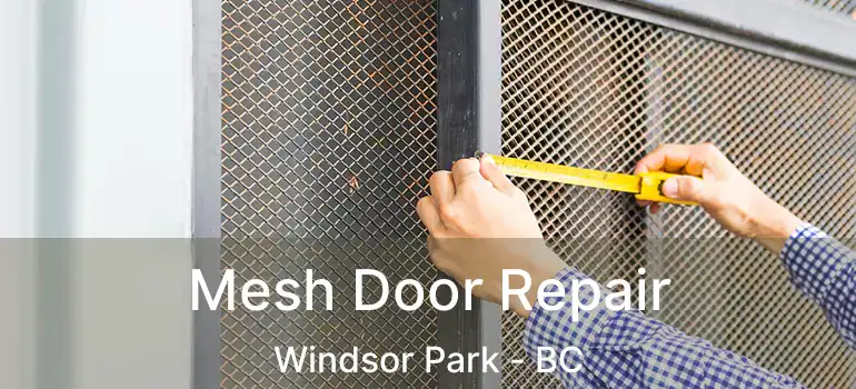  Mesh Door Repair Windsor Park - BC