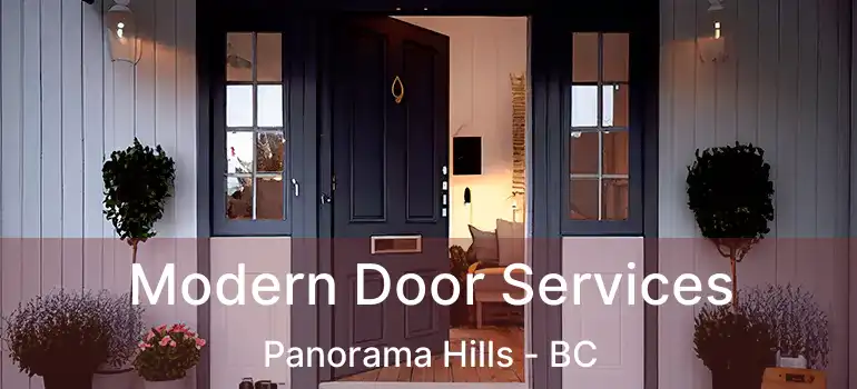  Modern Door Services Panorama Hills - BC