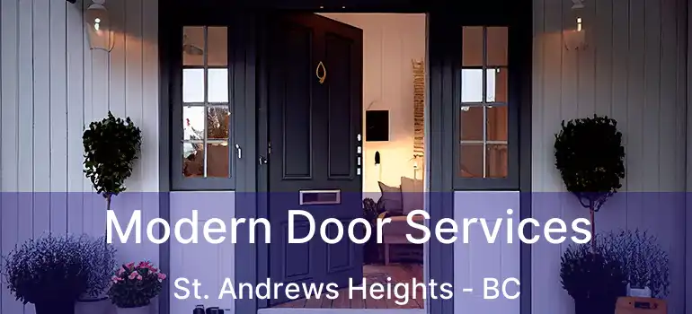  Modern Door Services St. Andrews Heights - BC