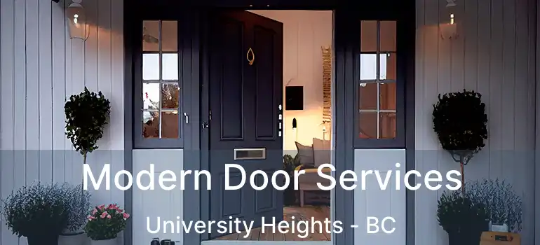  Modern Door Services University Heights - BC
