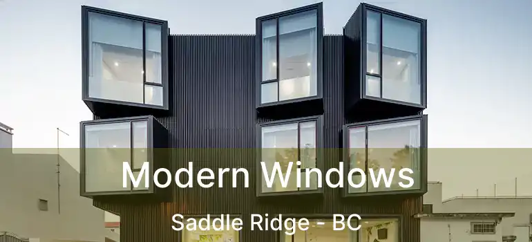  Modern Windows Saddle Ridge - BC