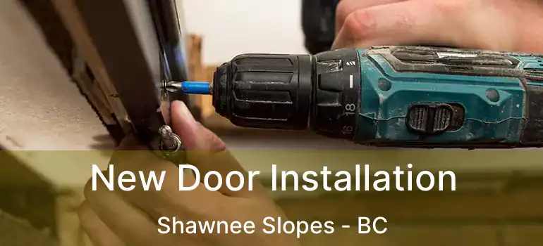  New Door Installation Shawnee Slopes - BC