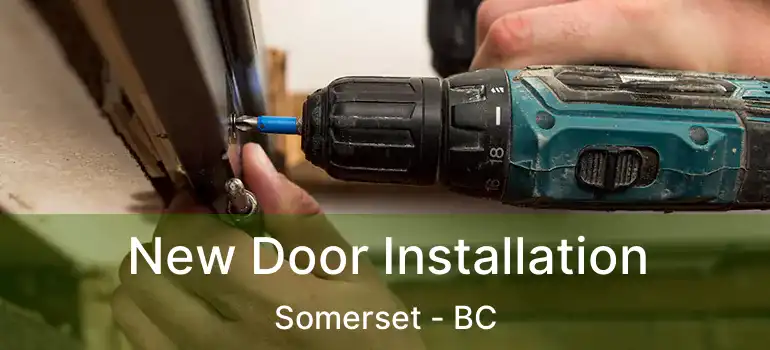  New Door Installation Somerset - BC