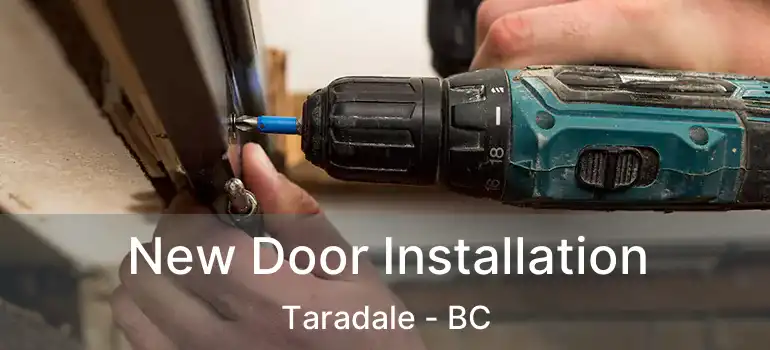  New Door Installation Taradale - BC