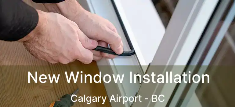  New Window Installation Calgary Airport - BC
