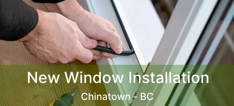  New Window Installation Chinatown - BC