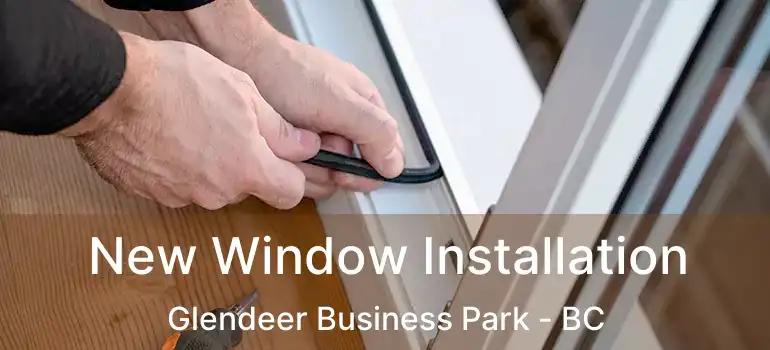  New Window Installation Glendeer Business Park - BC