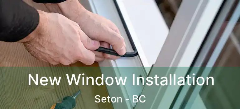  New Window Installation Seton - BC