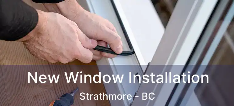  New Window Installation Strathmore - BC