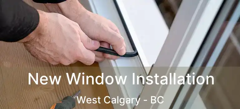  New Window Installation West Calgary - BC