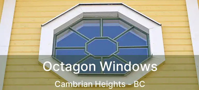  Octagon Windows Cambrian Heights - BC