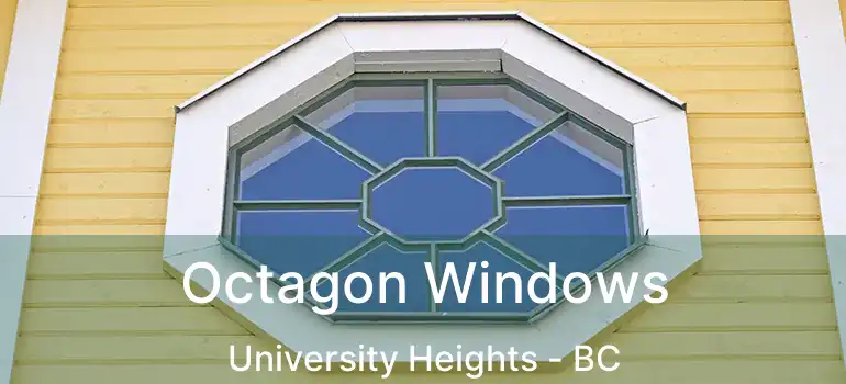 Octagon Windows University Heights - BC