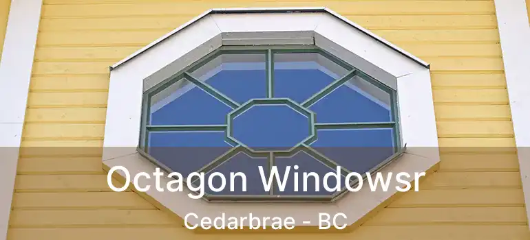  Octagon Windowsr Cedarbrae - BC