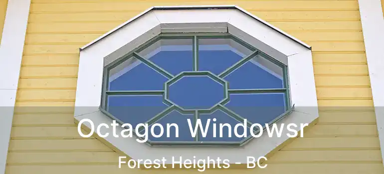  Octagon Windowsr Forest Heights - BC