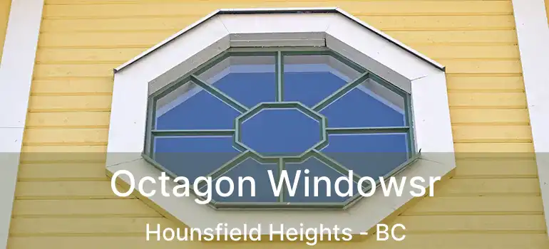  Octagon Windowsr Hounsfield Heights - BC