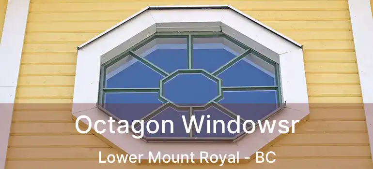  Octagon Windowsr Lower Mount Royal - BC
