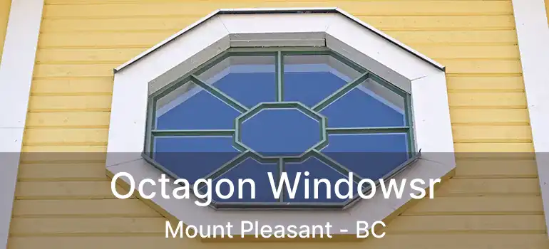  Octagon Windowsr Mount Pleasant - BC