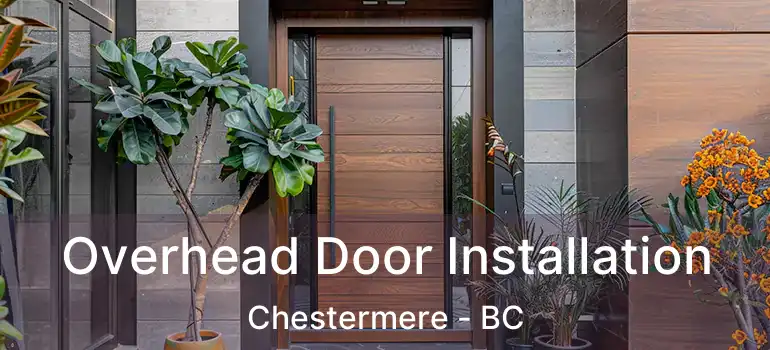  Overhead Door Installation Chestermere - BC