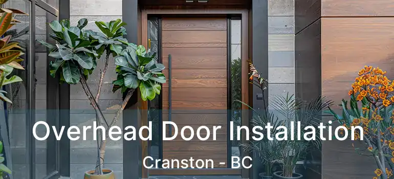  Overhead Door Installation Cranston - BC