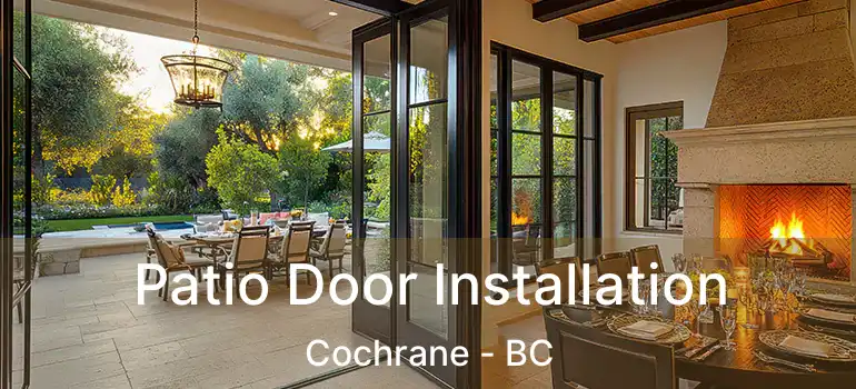  Patio Door Installation Cochrane - BC